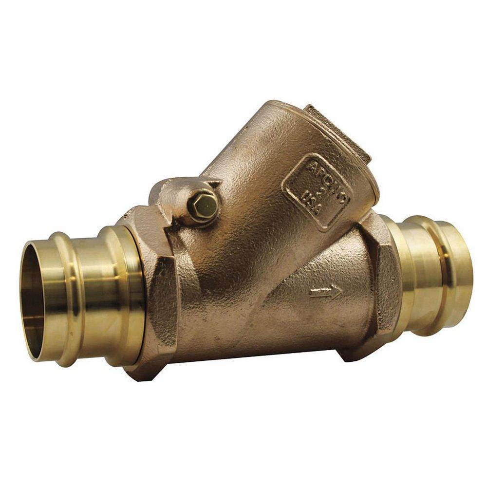 Apollo Valves 61YLF-208-T1-PR 163T-LF Series 2 in. Bronze Press Check Valve