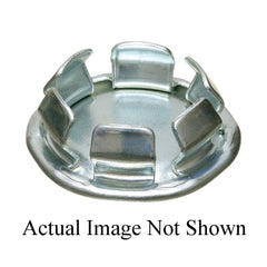 Arlington 902 Snap-In Blank, 1 In, For Use With Knockout, Steel, Zinc Plated