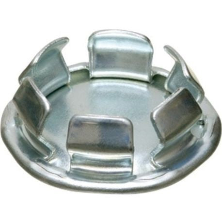 Arlington 902 Snap-In Blank, 1 In, For Use With Knockout, Steel, Zinc Plated