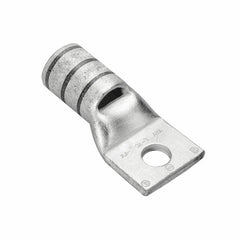 BURNDY YAV2CLTC38FX Copper Compression Lug, 1 Hole w Inspection Window, 2 Flex, 3/8 Stud, Short Barrel