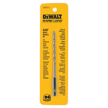 DeWalt DW2572 Masonry Bit - 5/32 In