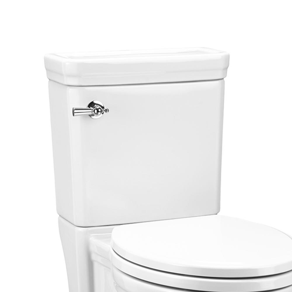 DXV D24005A101.415 Fitzgerald 1.28 GPF Toilet Tank in Canvas White