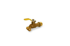 Everflow 34BDBL-NL RAVEN R1307-NL 3/4 Male NPT x Hose Bib Boiler Drain Lever Handle Brass