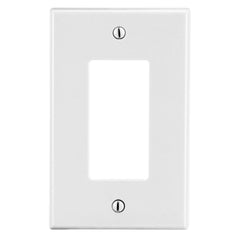 Hubbell Wiring Device-Kellems P26W Decorator Wallplate 1-Gang Standard Size Replacement MPN