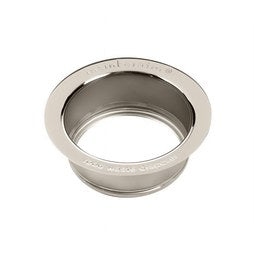 InSinkErator FLG-PN Sink Flange Polished Nickel 4-1/2 x 4-1/2 x 1-3/4 Inch Stainless Steel for InSinkErator Disposers