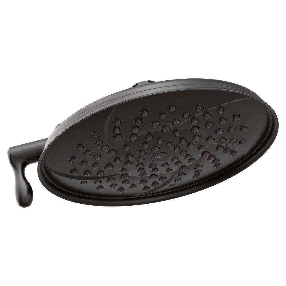 Moen S1311EPBL Isabel Dual Function Showerhead in Matte Black