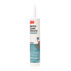 3M 00051135080290 Marine Grade Silicone Sealant 0.1 gal Cartridge