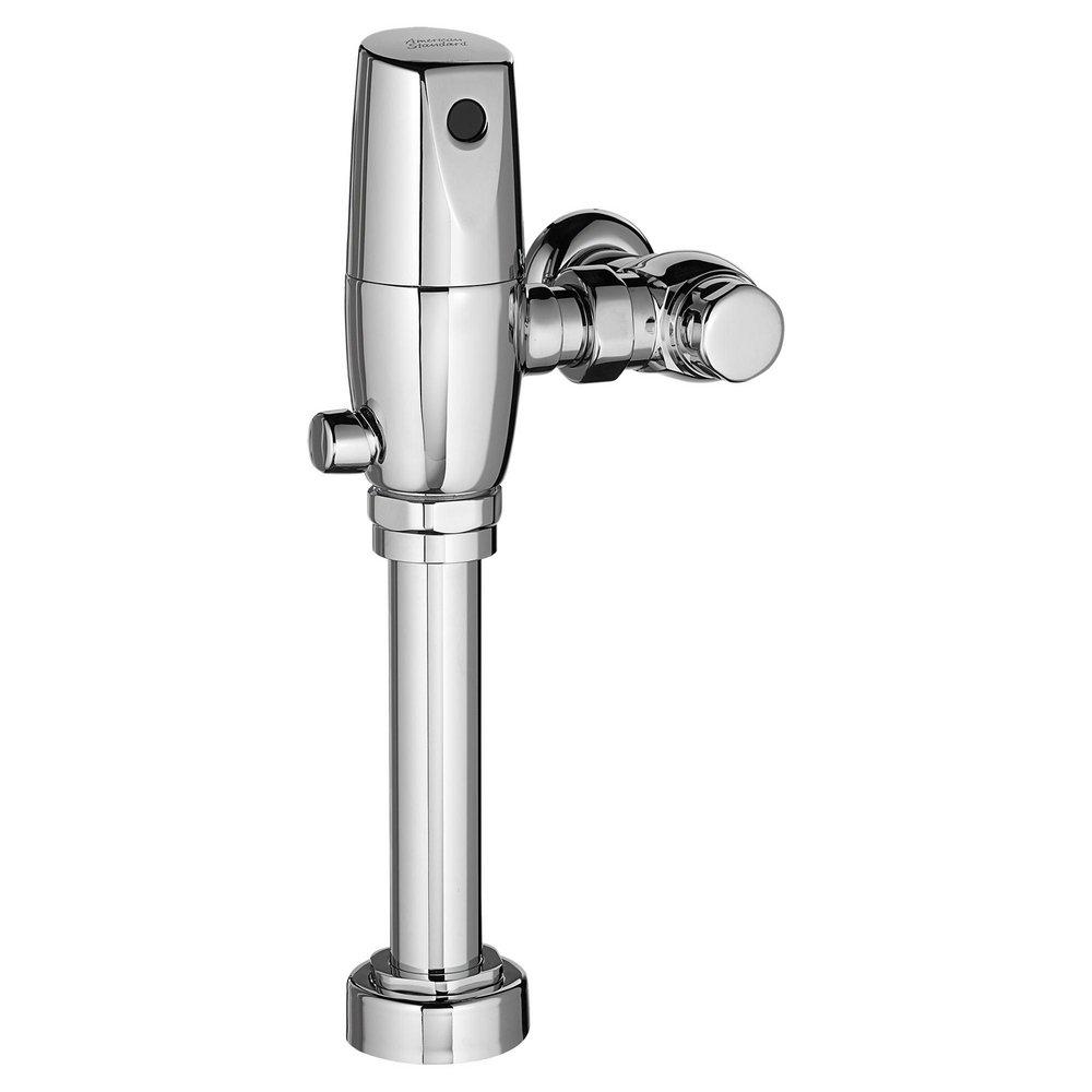 American Standard 6066.721.002 Selectronic® 1.28 gpf Exposed Dual Flush Toilet Flush Valve in Polished Chrome