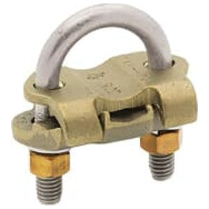 Blackburn GUV7821 U-Bolt Ground Clamp Copper/Stainless Steel 4-2/0 AWG 2-3/4 L x 2-5/8 W x 1-9/16 in. D