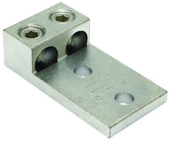 BURNDY K2A36U2N Aluminum Universal Terminal, 2 Conductor, 2 Hole, 2 AWG (Str)-600 kcmil