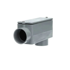 CARLON E986H Type LB Conduit Body, Volume 32 Cubic Inches, Size 1-1/2 Inch, Length 6-13/32 Inches, Width 2-1/2 Inches