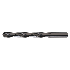 Chicago-Latrobe 44043 150 General Purpose Black Oxide Jobber-Length Drill Bit 0.6719 in dia Cutting 7.625 in