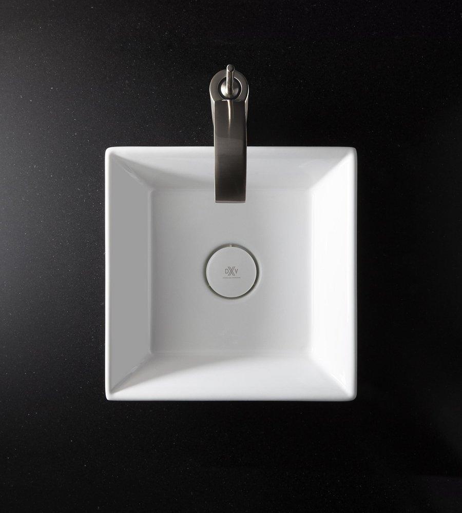 DXV D20085015.415 Pop® 15 x 15 in. Square Vessel Mount Bathroom Sink