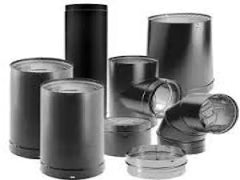 DuraVent 6DBK-24 Dura-Black Stove Pipe 6 in Diameter 24 in Length Replacement MPN