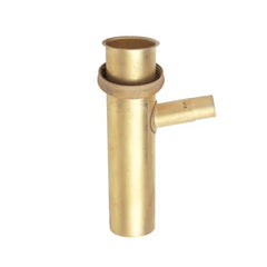 Everflow 21413 1-1/2 x 12 RB Washing Machine Tailpiece 20G W/3/4 Copper Branch Solid Brass Nut