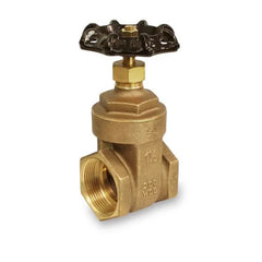 Everflow 207T004 | 4 IPS Brass Gate Valve Full Port Heavy Duty, For Non-Potable Water Use | 207T004