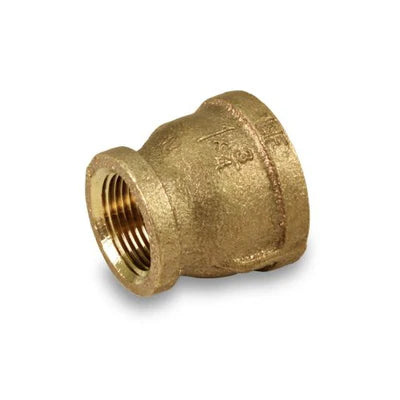 Everflow BRRC0121-NL | 1/2 X 1/4 Reducing Coupling Brass Lead Free |