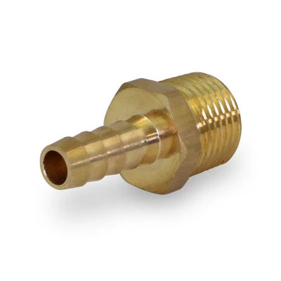 Everflow B25-5834 | 5/8 Hose Barb X 3/4 MPT Adapter Brass Hose Barb Fitting, For Non Potable Use Only | B25-5834