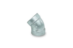 Everflow GXFL0200 | 2 Galvanized XH Elbow 45 300# | Replacement MPN