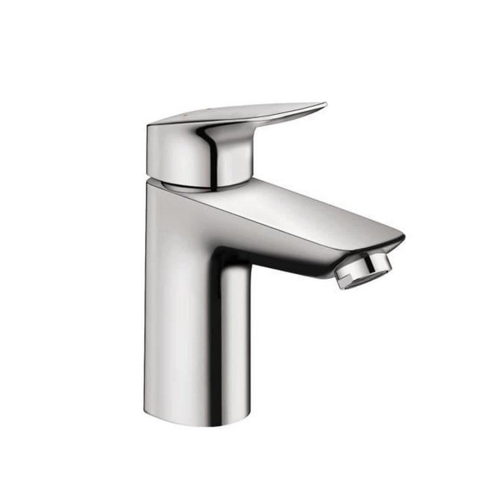 Hansgrohe 71104001 Logis Single Handle Monoblock Bathroom Sink Faucet in Polished Chrome