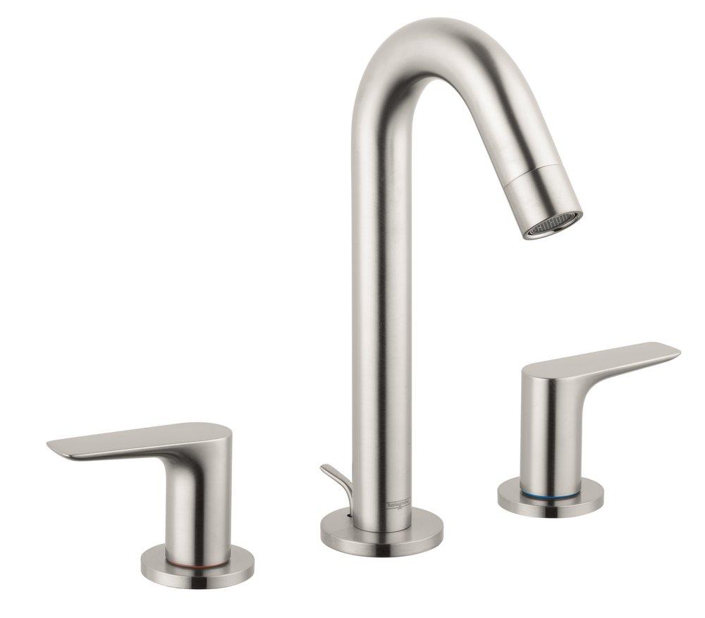 Hansgrohe 71533821 Logis Two Handle Widespread Bathroom Sink Faucet 1.2 GPM