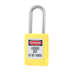 Master Lock S31KAYLW Series S31 Global Thermoplastic Safety Padlock