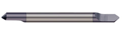 Micro 100 RT-281 Brazed - Turning Screw Machine Tool, Brazed Solid Carbide, 0.281 in Shank, 6 in OAL, Right Hand Cutting