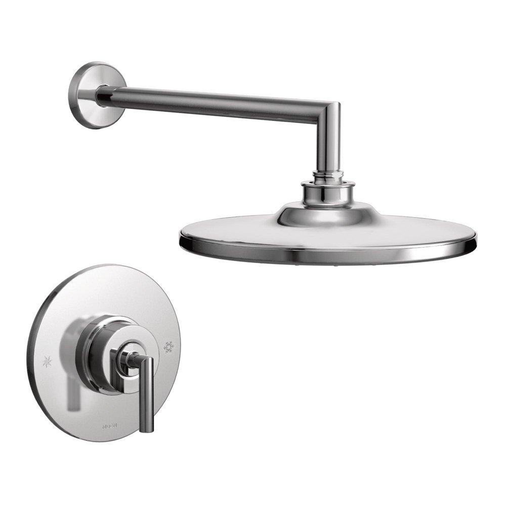 Moen TS22002 Arris One Handle Single Function Shower Faucet in Chrome (Trim Only)