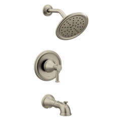 Moen T2313EPBN Belfield One Handle Single Function Bathtub & Shower Faucet in Nickel (Trim Only)