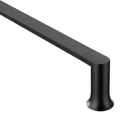 Moen BH3818BL Genta 18 in. Towel Bar in Matte Black