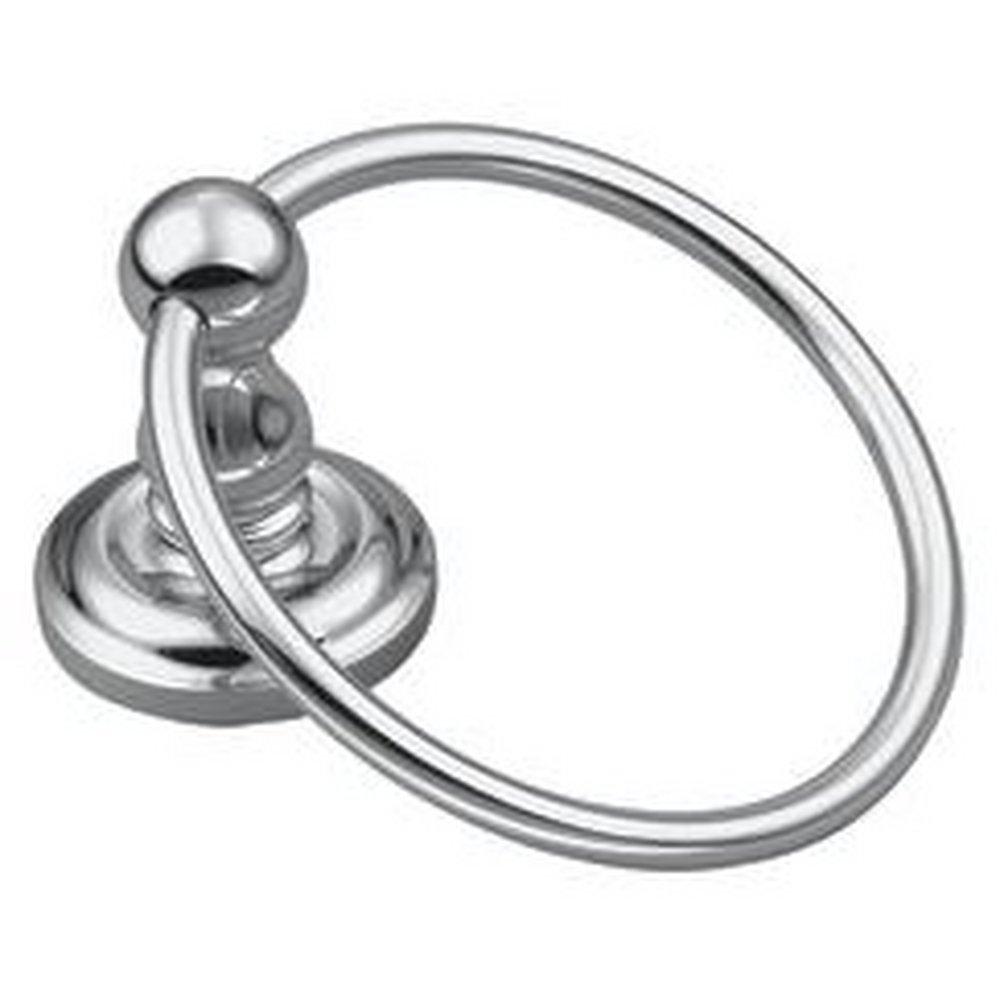 Moen BP6986CH Madison Round Closed Towel Ring in Polished Chrome