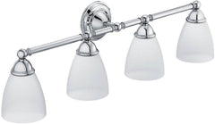 Moen YB2264CH Brantford 100W 4-Light Medium Bracket in Polished Chrome