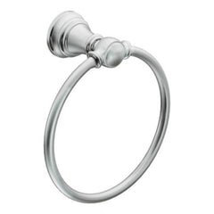 Moen YB8486CH Weymouth Round Closed Towel Ring in Polished Chrome