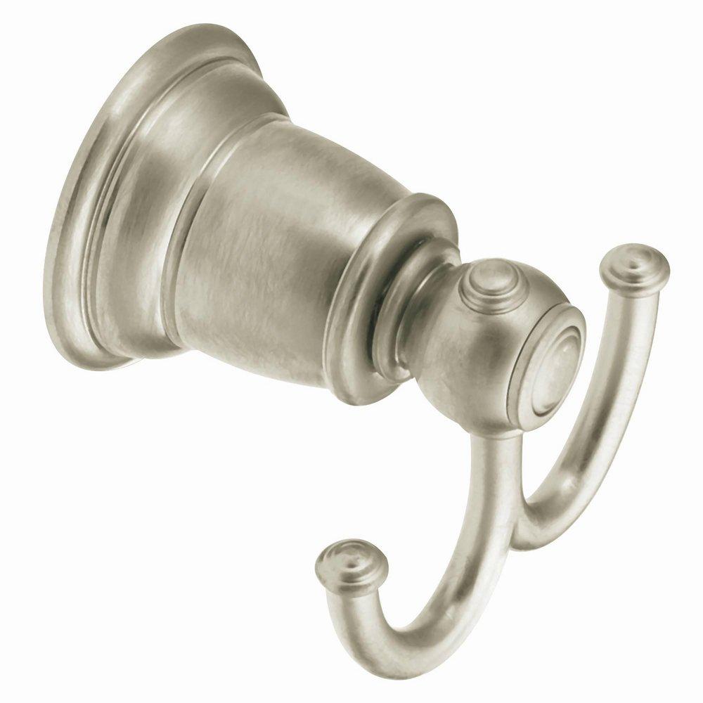 Moen YB5403BN Kingsley Robe Hook in Brushed Nickel