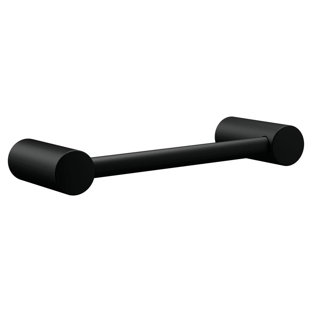 Moen YB0486BL Align 9 In. Towel Bar In Matte Black