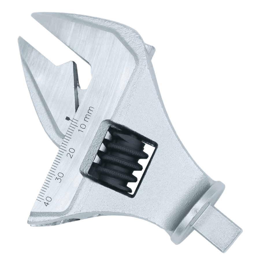 NAVAC Inc NTWH41 Large Adjustable Wrench Head 10-41mm for NTW1