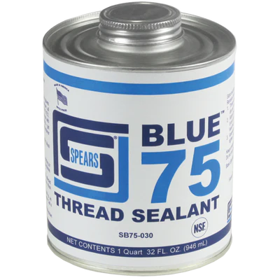 Spears SB75-030 QT Spears Blue 75 Thread Sealant Quart