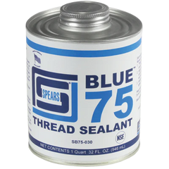 Spears SB75-030 QT Spears Blue 75 Thread Sealant Quart