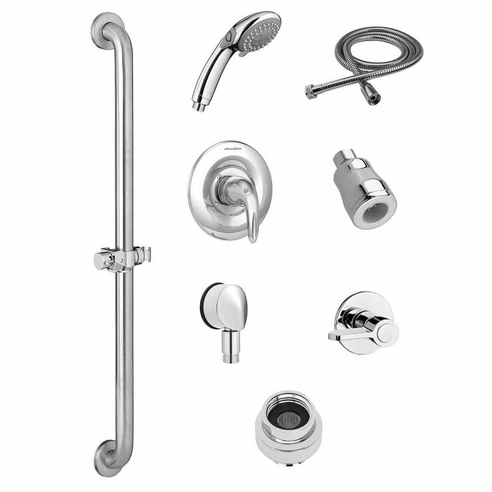 American Standard TU662SG213.002 Champion Pro Single Handle Multi Function Shower System in Polished Chrome