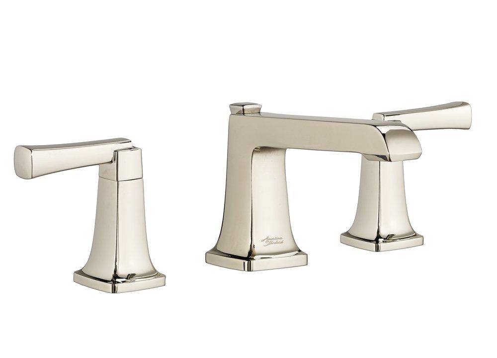 American Standard 7353841.013 Townsend Two Handle Widespread Bathroom Sink Faucet in Polished Nickel PVD