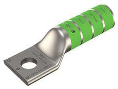 BURNDY YA36 600 kcmil CU, One Hole, 5/8 Stud Size, Long Barrel, Internal Chamfer, Tin Plated, UL/CSA, 90?C, Up to 35kV,GREEN Color Code, 22 or 472 Die Index