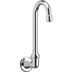 Chicago Faucet 629-E3ABCP Spout Rigid/Swing Gooseneck Remote Wall Mount 3-1/2 Lead Free