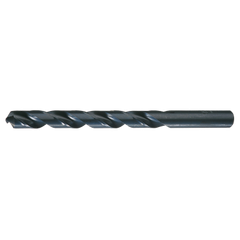 Chicago-Latrobe 45676 Heavy-Duty Black Oxide Jobber-Length Drill Bit 0.2040 in dia Cutting 3.75 in OAL #6 Wire