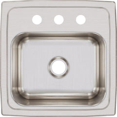 Elkay BLR153 Lustertone Classic Stainless Steel Drop-In Bar Sink