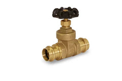 Everflow 205R112-NL 1-1/2 Press Brass Gate Valve UPC / NSF-61 Lead Free