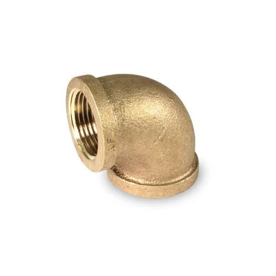 Everflow BRNL0014-NL 1/4 Elbow 90 Brass Lead Free