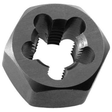 Greenfield Threading 403181 Carbon Steel Hexagon Rethreading Die 1/2-13 UNC