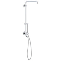 GROHE 26485000 Retro-Fit Single Handle Shower System in Starlight Chrome