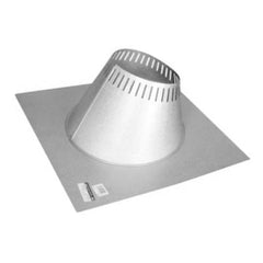 Hart & Cooley 8TLCF6 Roof Flashing TLCF6 Adjustable Assembly 8 Inch Aluminum Flat 6/12 Inch