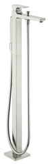 Hansgrohe 32532821 Metropol 1.8 GPM Freestanding Tub Filler Trim with Single Lever Handle in Brushed Nickel